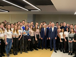 Moscow Mayor met with students of MAI