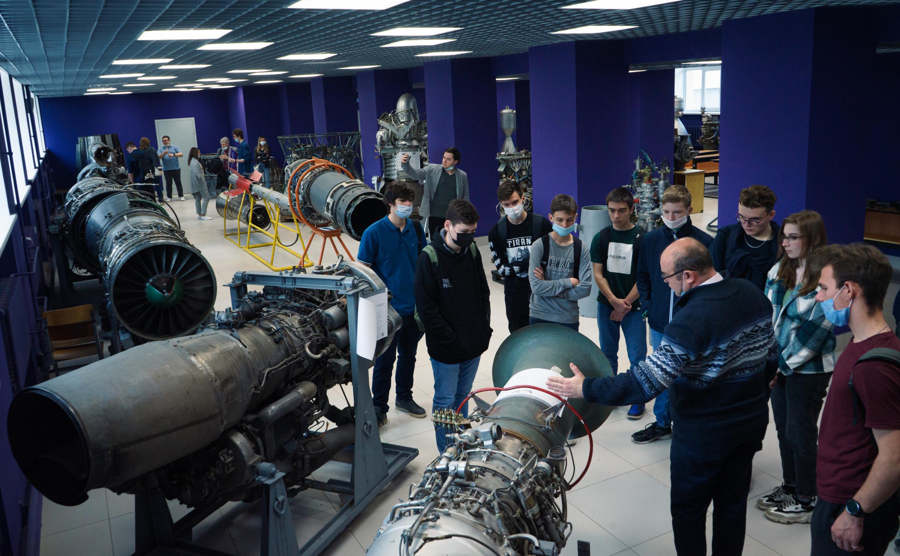 MAI held a masterclass on "Innovations in aircraft engine construction"