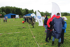 International aeronautical rocket-model competition at the MAI aerodrome