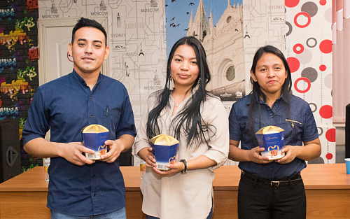 New Year's Eve Party for Students from El Salvador Was Held at MAI 