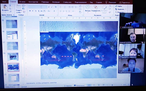 MAI engaged the schoolchildren in the remote photo shoot of the Earth from the board of the International Space Station