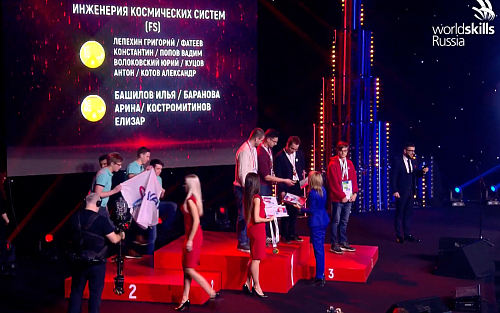 MAI Students Won Gold in the "Space" Competence at WorldSkills Russia